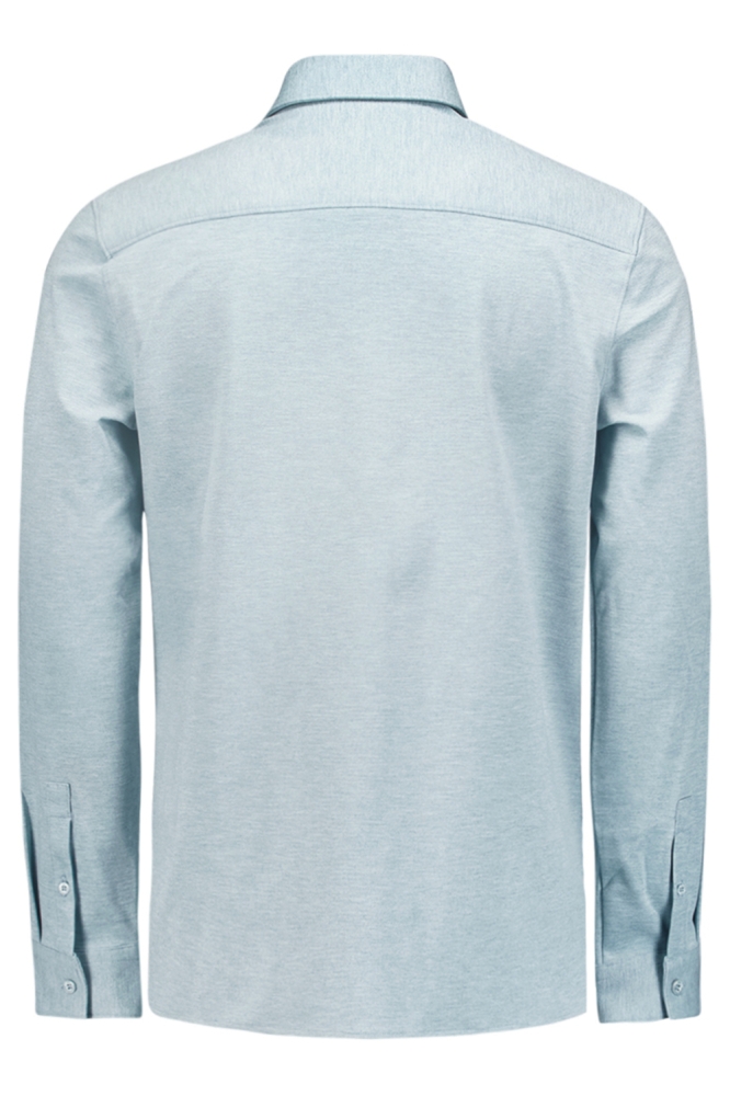 JERSEY OVERHEMD N4180 138 DUSTY BLUE